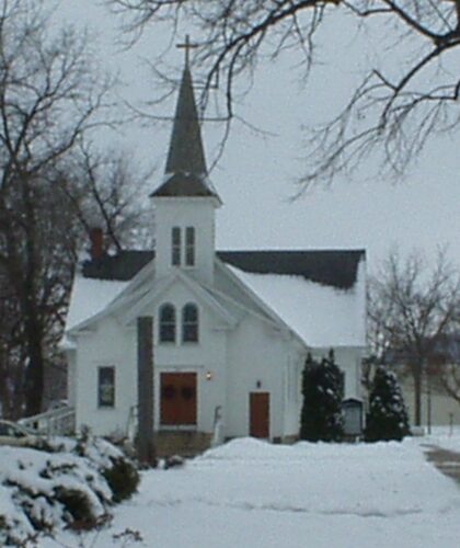 Cropped Old Church - First Lutheran Church